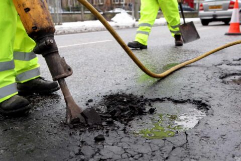 Pothole Repairs Nottinghamshire